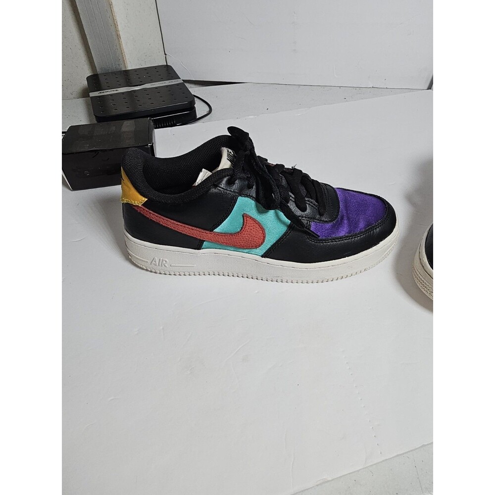 Nike Air Force 1 One Low EMB GS NBA WNBA Multicolor DN4178-001 6.5Y = 8 Women's - Picture 8 of 13